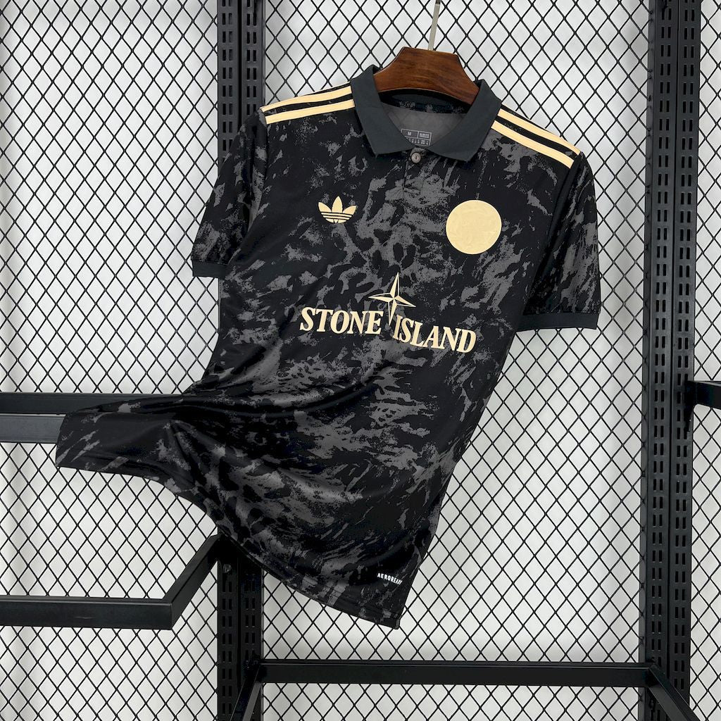 Camisa Ajax Stone Island 25/26 - (Torcedor) Masculina