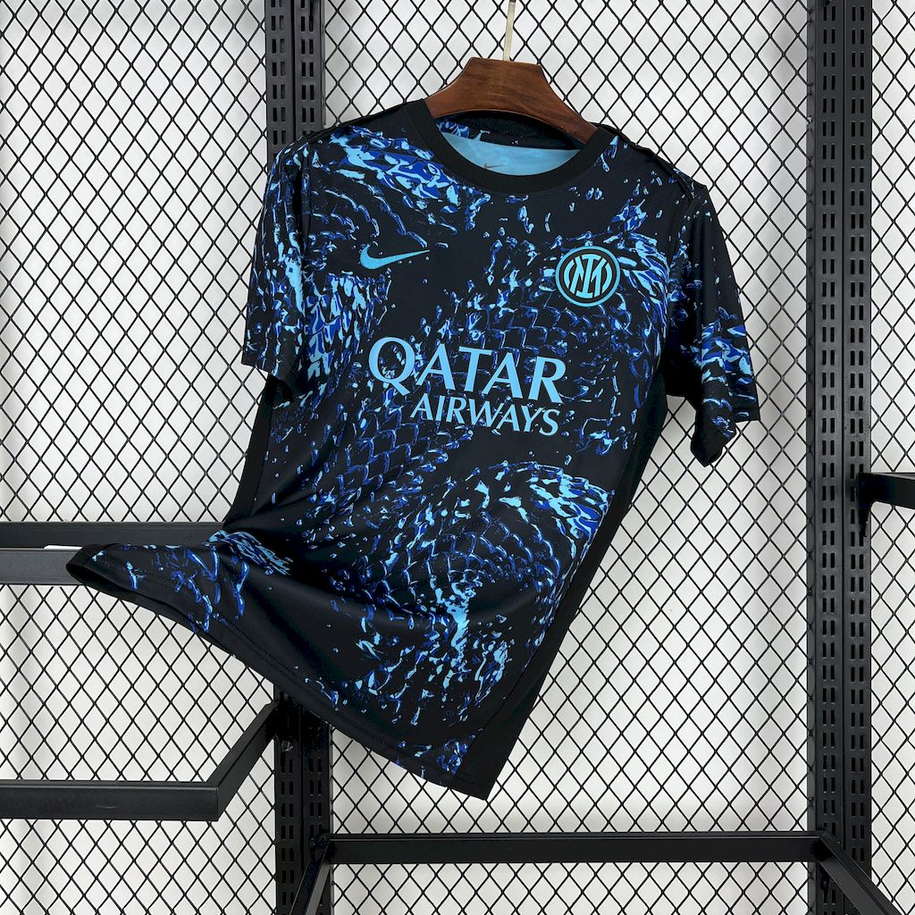 Camisa Inter de Milão 25/26 Pré-Jogo - (Torcedor)