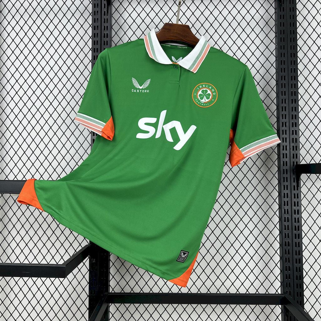 Camisa Irlanda Feminino 2025 Home - (Torcedor)
