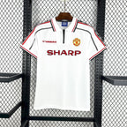 Camisa Manchester united Branca 98/99 - Versão (Retrô)