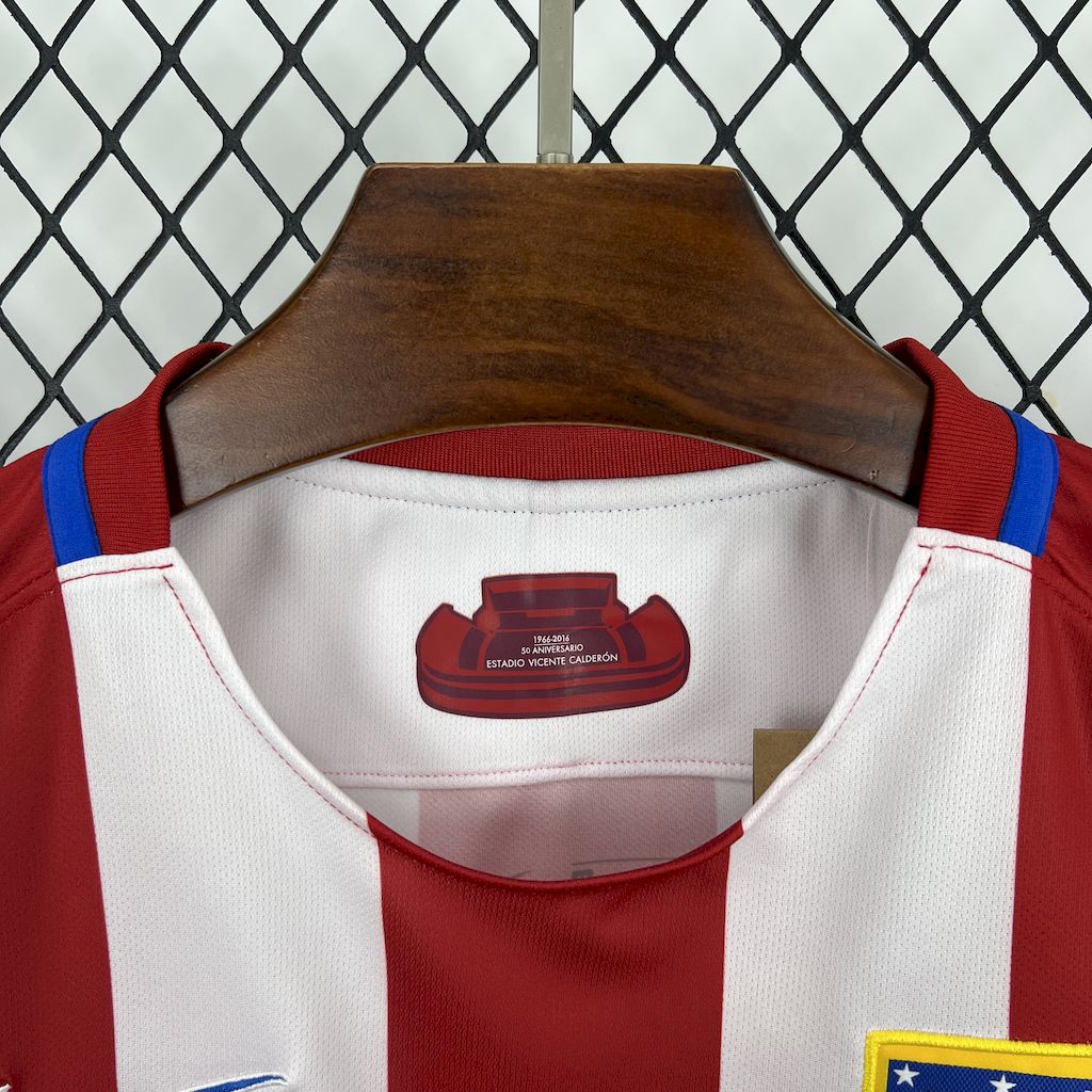 Camisa Atlético De Madrid Home 16/17  - Versão (Retrô)