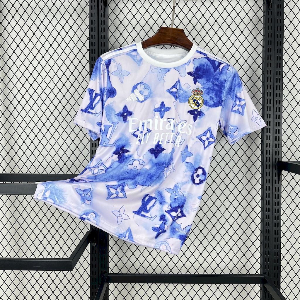 Camisa Real Madrid Louis Vuitton Joint Edition 25/26 - (Torcedor) Masculina