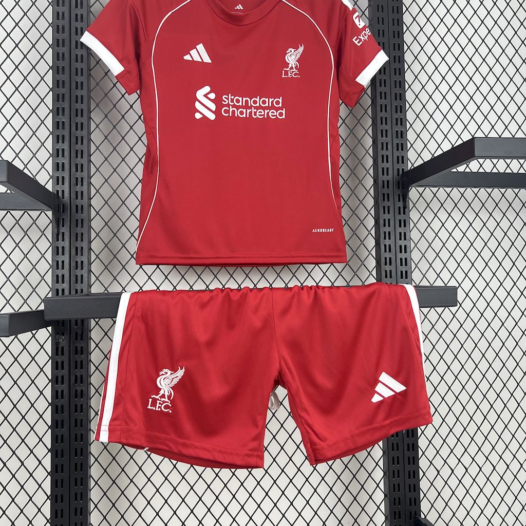 Kit Infantil Liverpool 25/26 Home