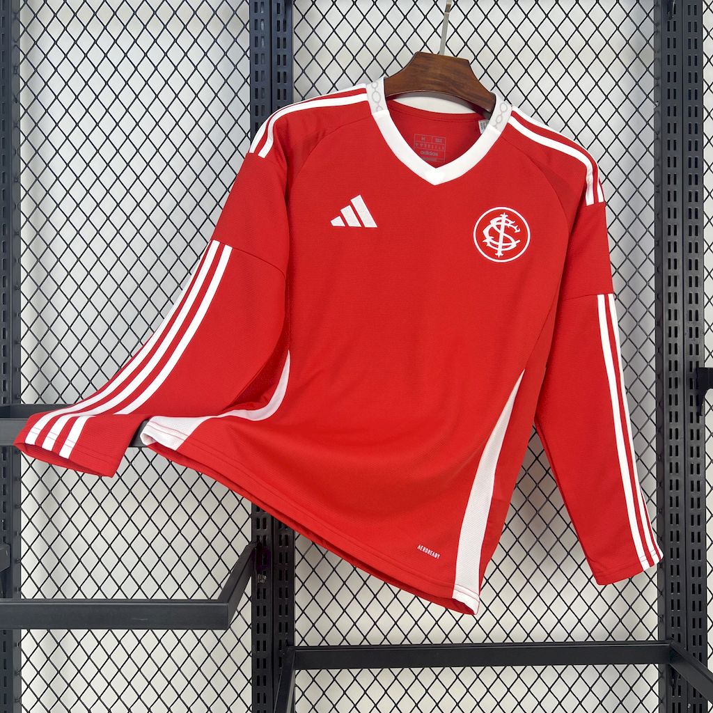 Camisa Internacional 2025 Home - (Torcedor) Manga Longa