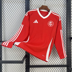 Camisa Internacional 2025 Home - (Torcedor) Manga Longa
