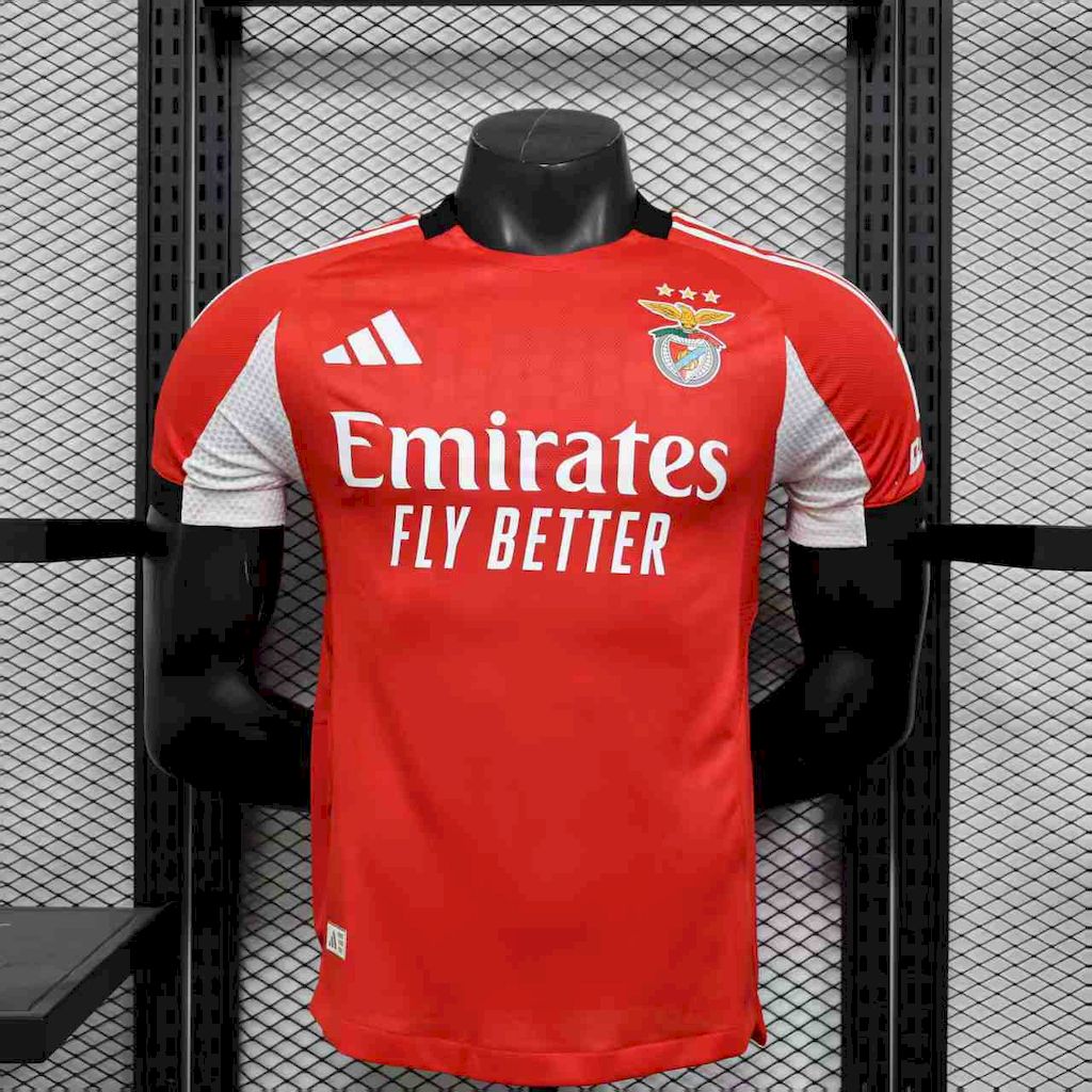 Camisa Benfica Home Adidas 25/26 - Versão (Jogador)