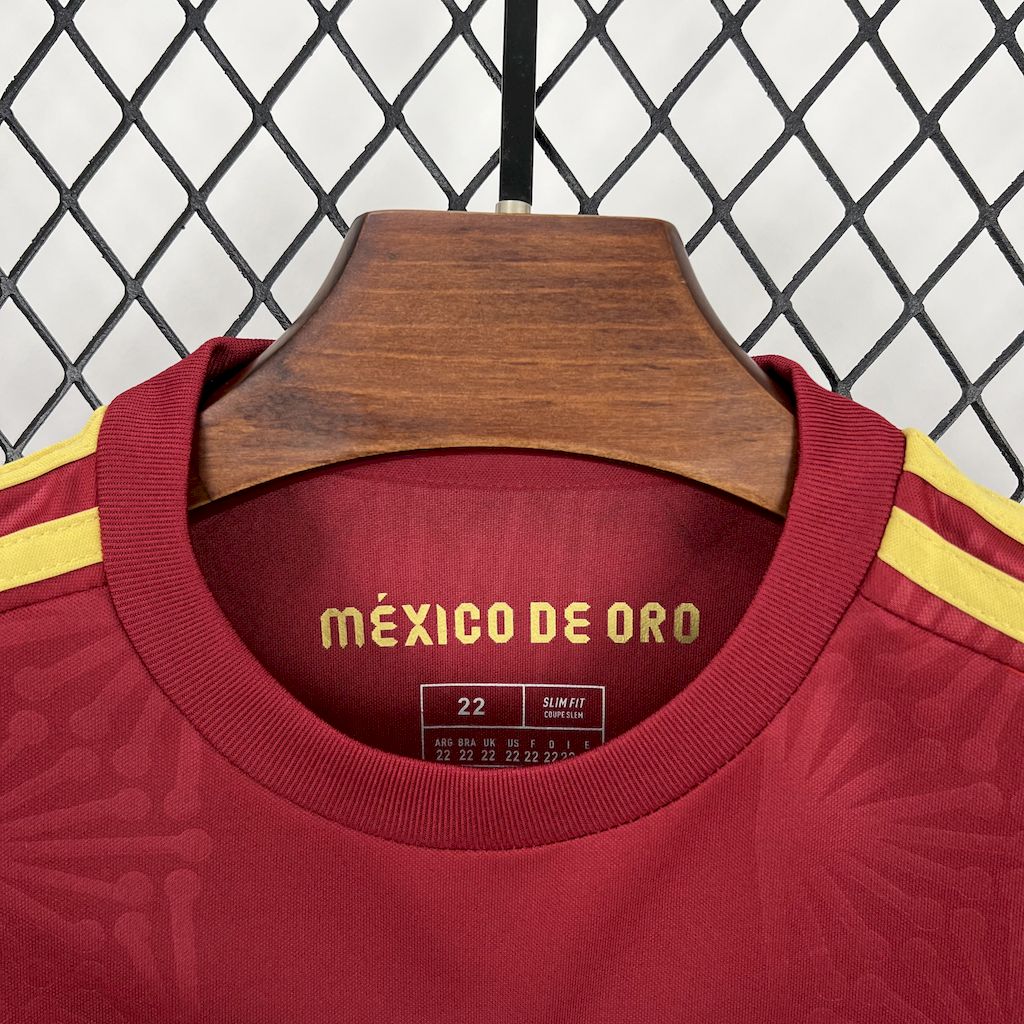 Kit Infantil México Gold-Vermelho Home 25/26