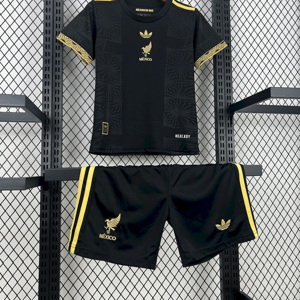 Kit Infantil México 2025 Home Copa Ouro