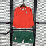Kit Infantil Portugal 2025 Home - Manga Longa