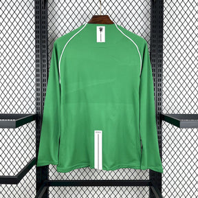 Camisa Manchester United Goleiro-Verde 07/08 - Versão (Retrô) Manga Comprida