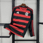 Camisa Flamengo 2025 Home - (Torcedor) Manga Longa