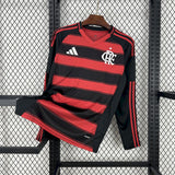 Camisa Flamengo 2025 Home - (Torcedor) Manga Longa