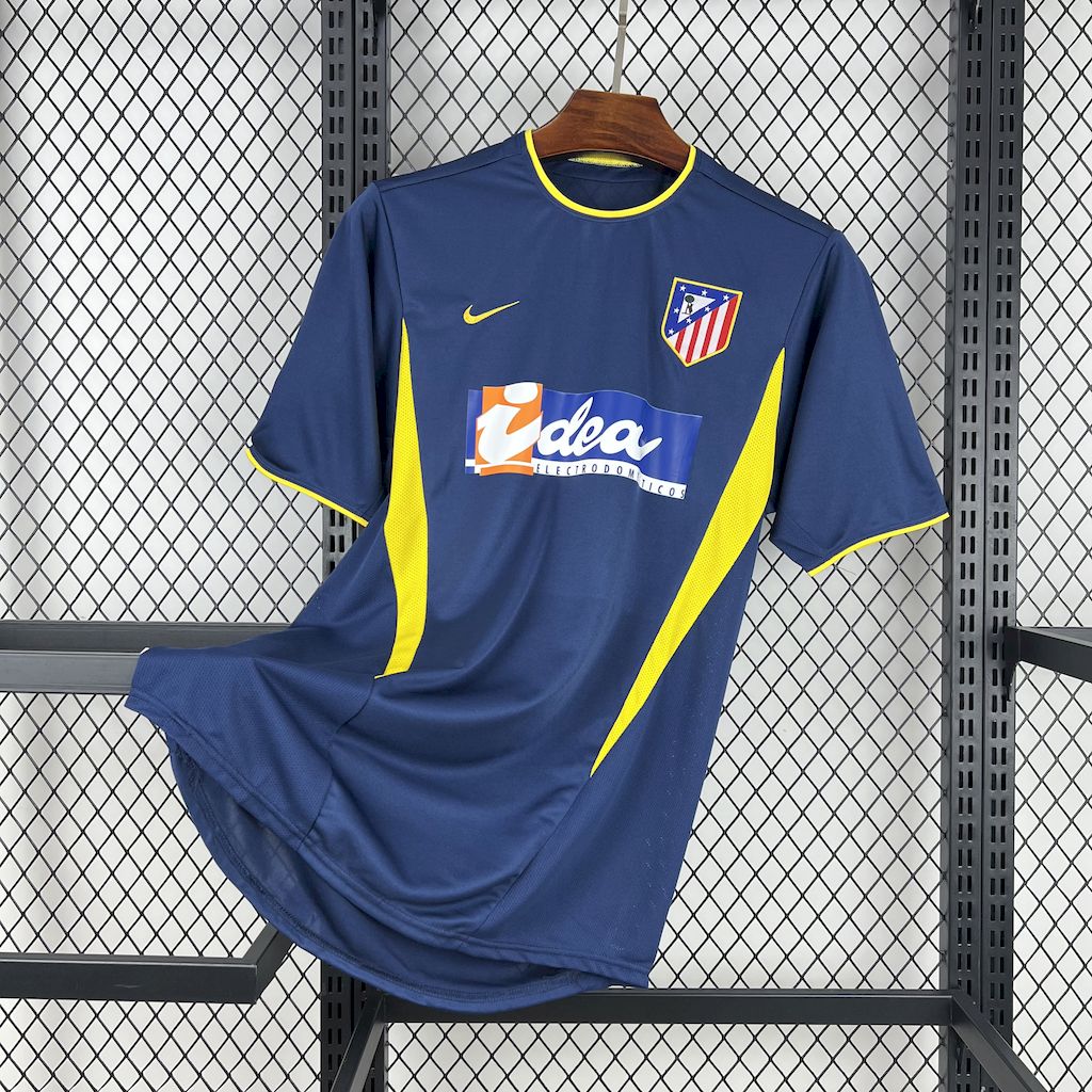 Camisa Atlético De Madrid Away 02/03  - Versão (Retrô)