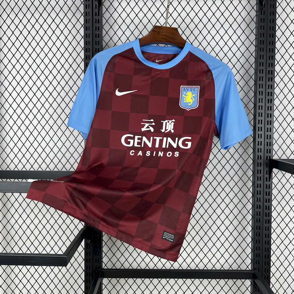 Camisa Aston Villa Home 11/12 - Versão (Retrô)