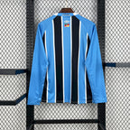 Camisa Grêmio 2025 Home (Com Patrocínio) - (Torcedor) Manga Longa