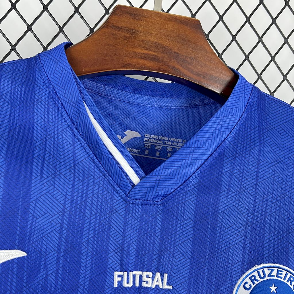 Camisa Cruzeiro Futsal Home 25/26 - (Torcedor) Masculina