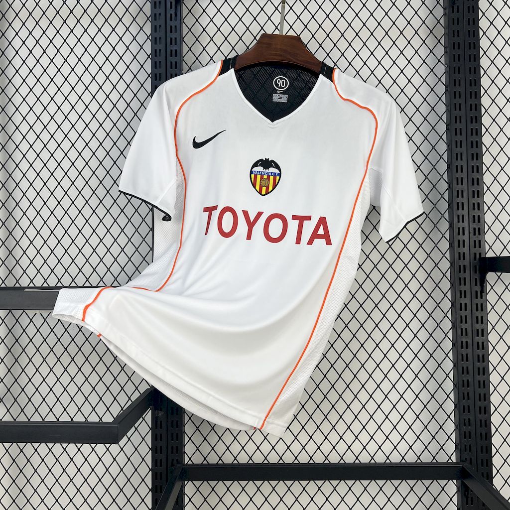 Camisa Valencia Home 04/05 - Versão (Retrô)