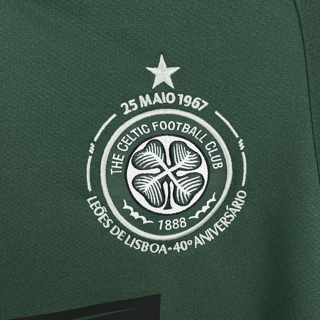 Camisa Celtic UEFA Champions League Aniversário De 40 Anos 06/07 - Versão (Retrô)
