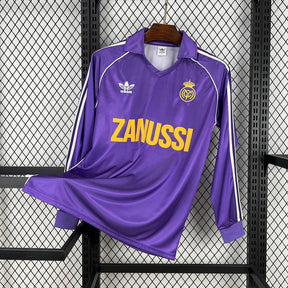 Camisa Real Madrid Third 84/85 - Versão (Retrô) Manga Comprida