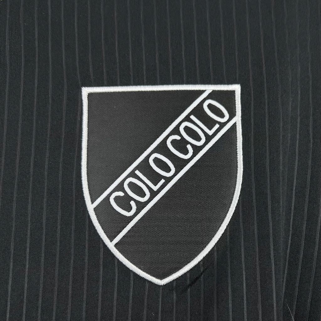 Camisa Colo-Colo Casual (Retrô) Black 25/26 - (Torcedor) Masculina