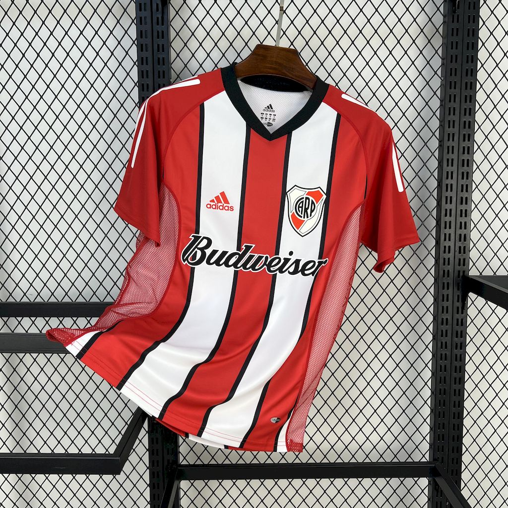 Camisa River Plate 02/03/04 Away - (Retrô)