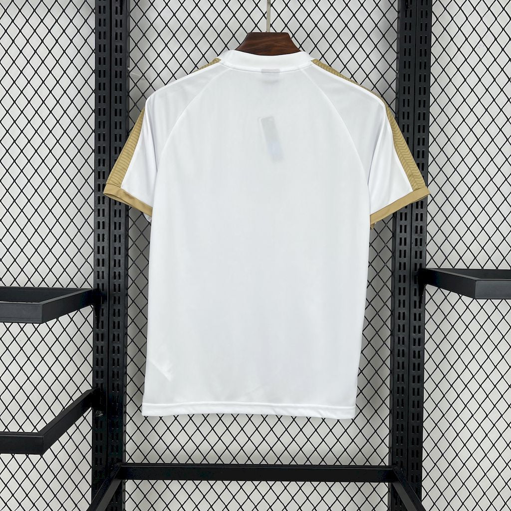 Camisa Vasco Da Gama Supporter Branca Gold 25/26 - Kappa (Torcedor) Masculina