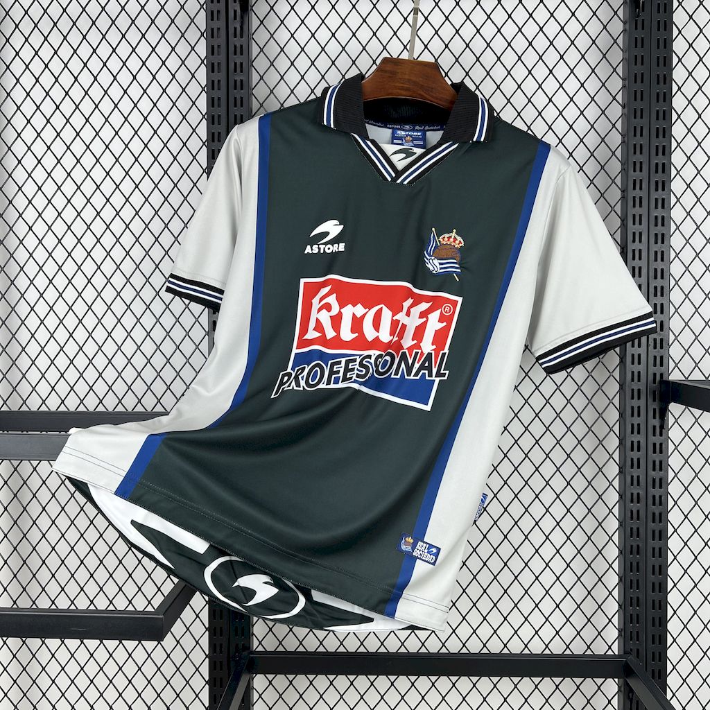 Camisa Real Sociedad Away 00/01 - Versão (Retrô)