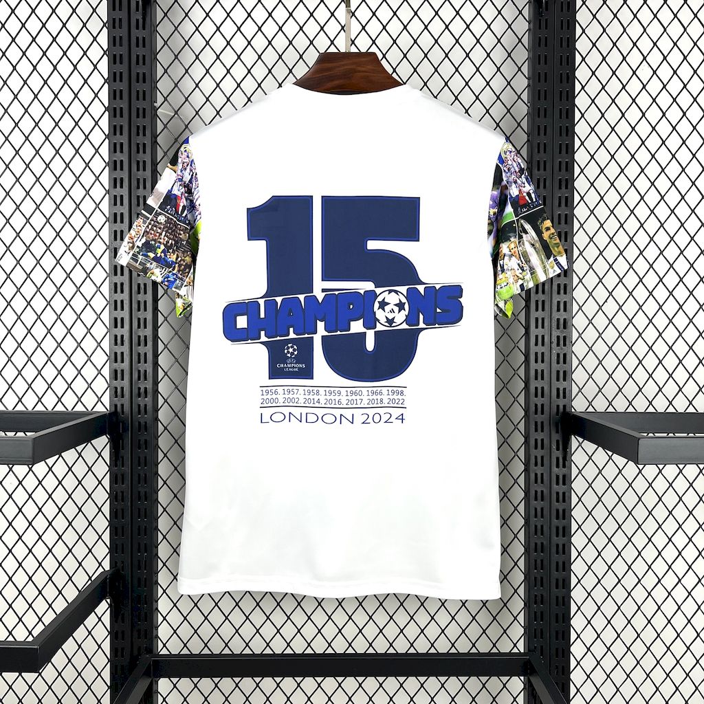 Camisa Real Madrid Edição 15 Champions 25/26 - (Torcedor) Masculina