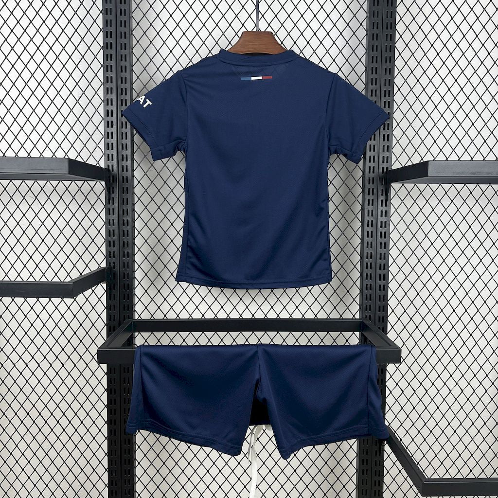 Kit Infantil PSG 24/25 Home (Com Estrelas)