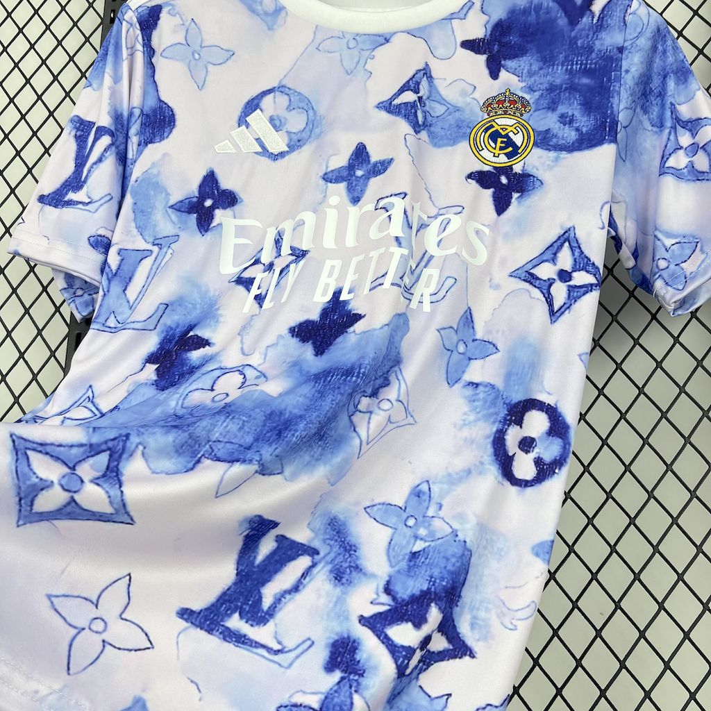 Camisa Real Madrid Louis Vuitton Joint Edition 25/26 - (Torcedor) Masculina