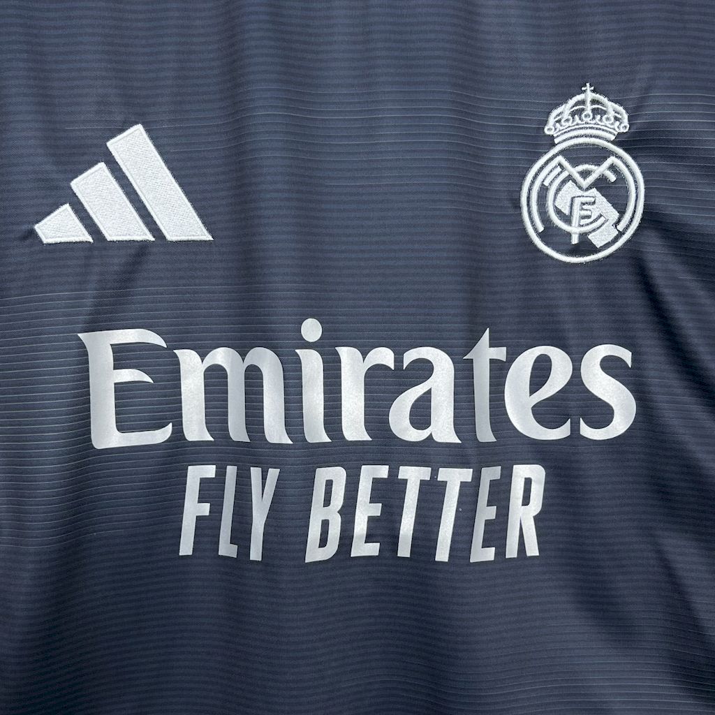 Camisa Real Madrid Away Manga Longa 25/26 - (Torcedor) Masculina