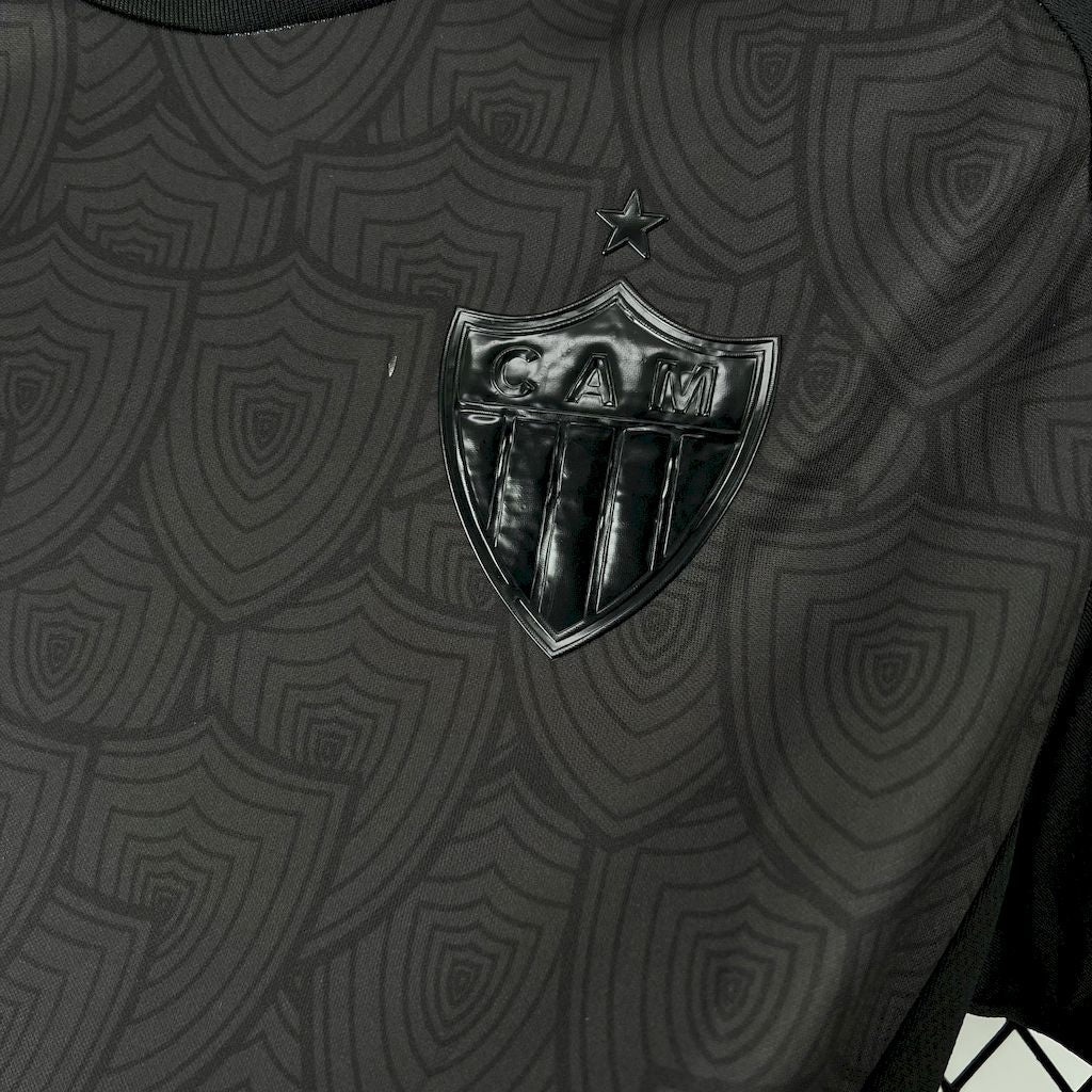 Camisa Atlético Mg All Black- Edição Especial 25/26 - Adidas (Torcedor) Masculina