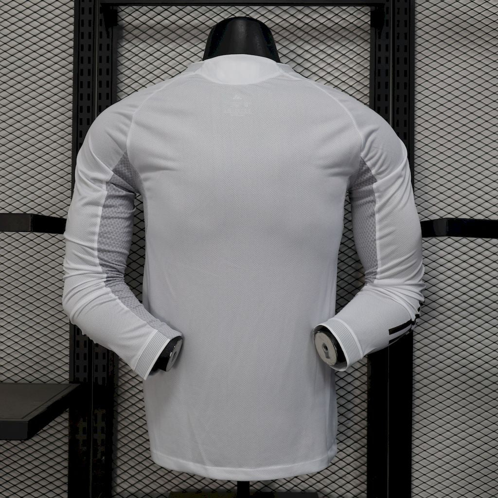 Camisa Real Madrid 25/26 Home - (Jogador) Manga Longa