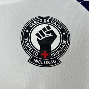 Camisa Vasco Da Gama Branca 24/25 - Kappa (Torcedor) Masculina