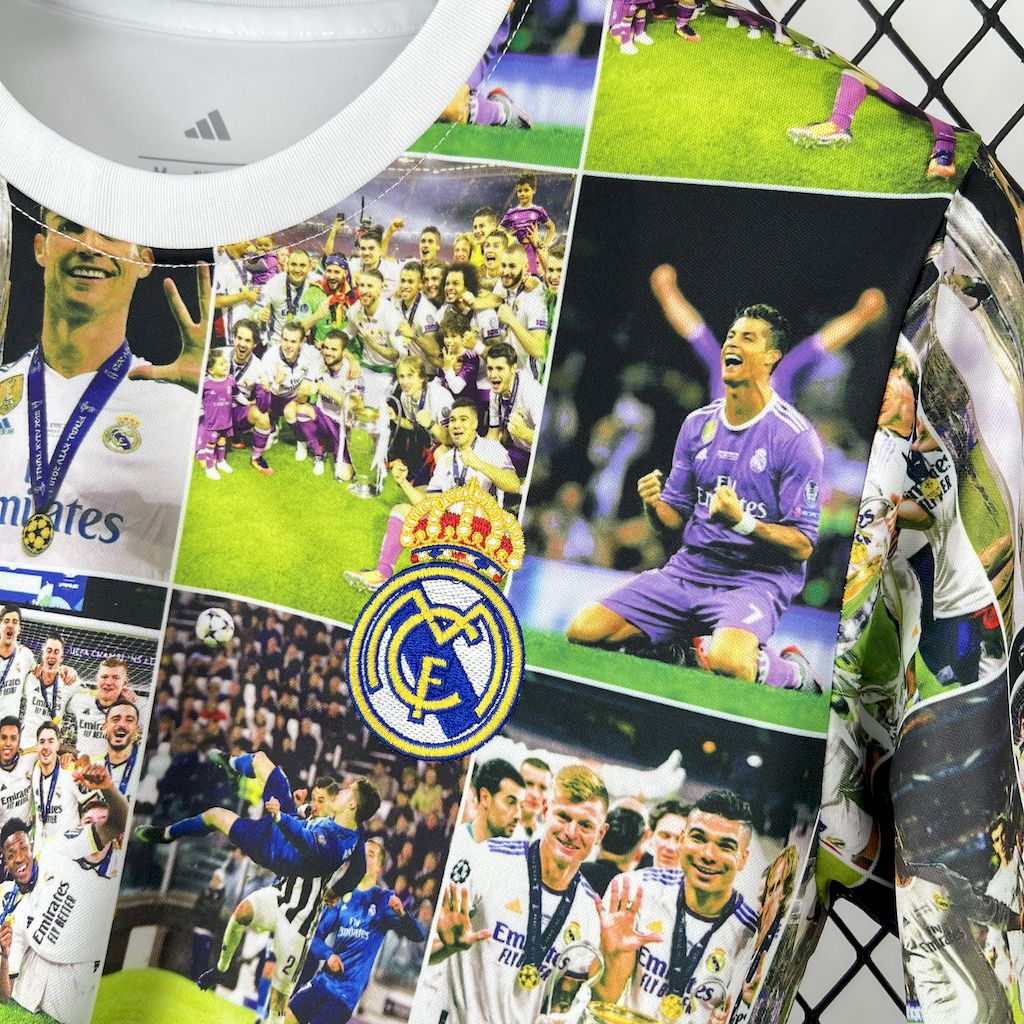 Camisa Real Madrid Edição 15 Champions 25/26 - (Torcedor) Masculina