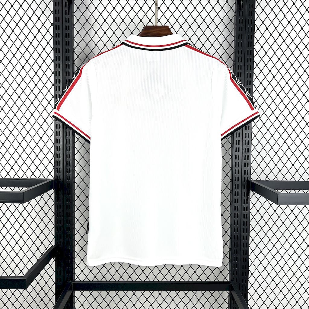 Camisa Manchester united Branca 98/99 - Versão (Retrô)