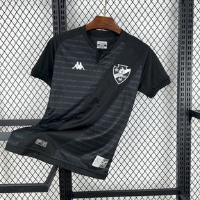 Camisa Vasco Da Gama Black 24/25 - Kappa (Torcedor) Masculina