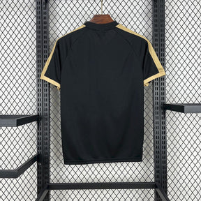 Camisa Vasco Da Gama Supporter Preta Gold 25/26 - Kappa (Torcedor) Masculina