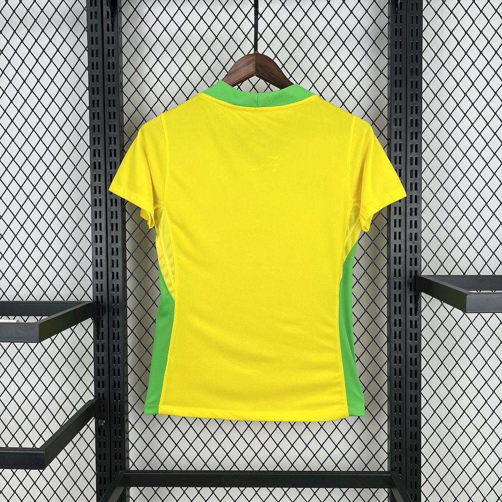 Camisa Brasil Feminino 2025 Home - (Feminina)