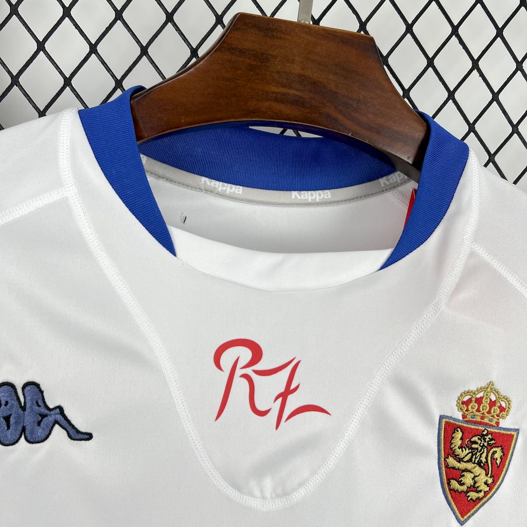 Camisa Real Zaragoza Home 01/02 - Versão (Retrô)