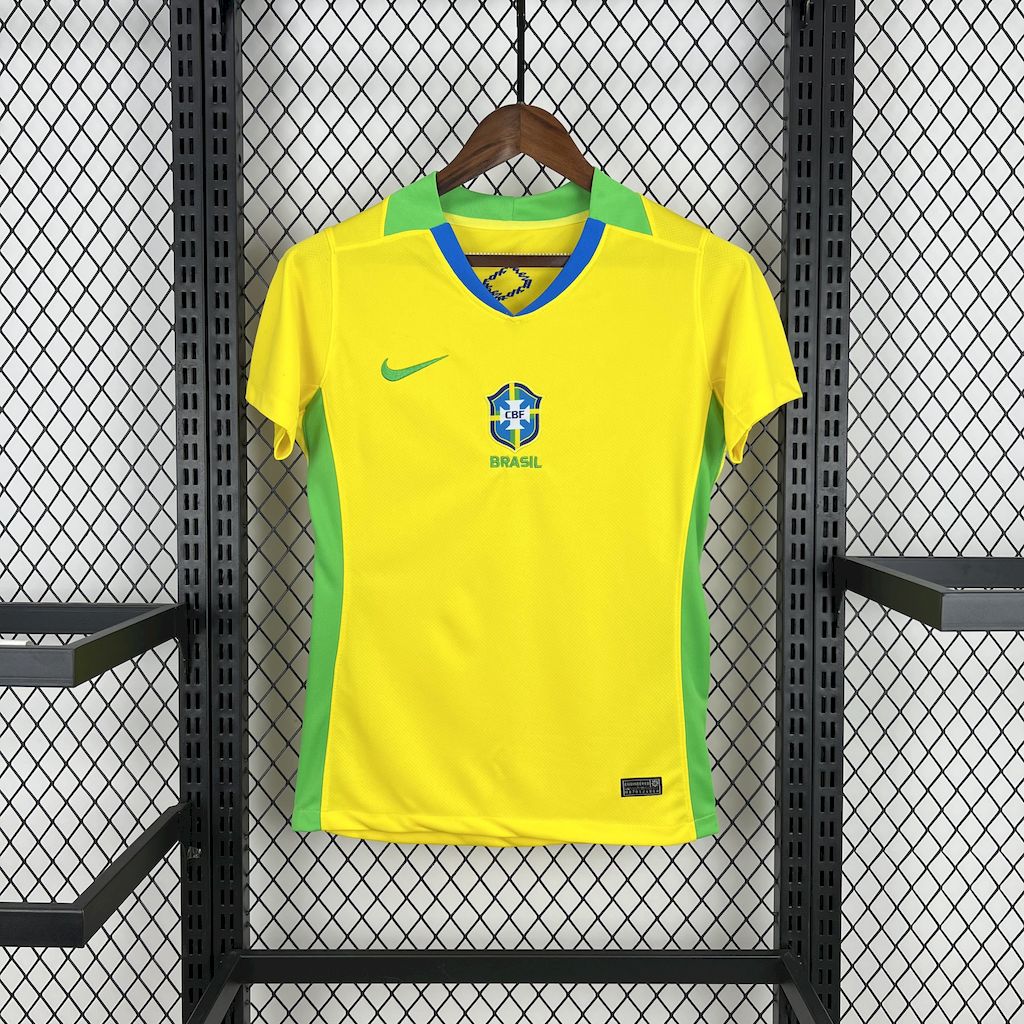 Camisa Brasil Feminino 2025 Home - (Feminina)