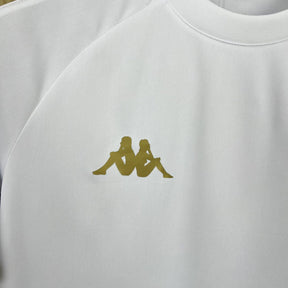 Camisa Vasco Da Gama Supporter Branca Gold 25/26 - Kappa (Torcedor) Masculina