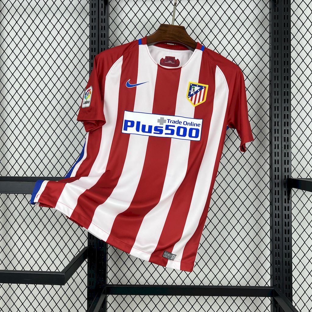 Camisa Atlético De Madrid Home 16/17  - Versão (Retrô)