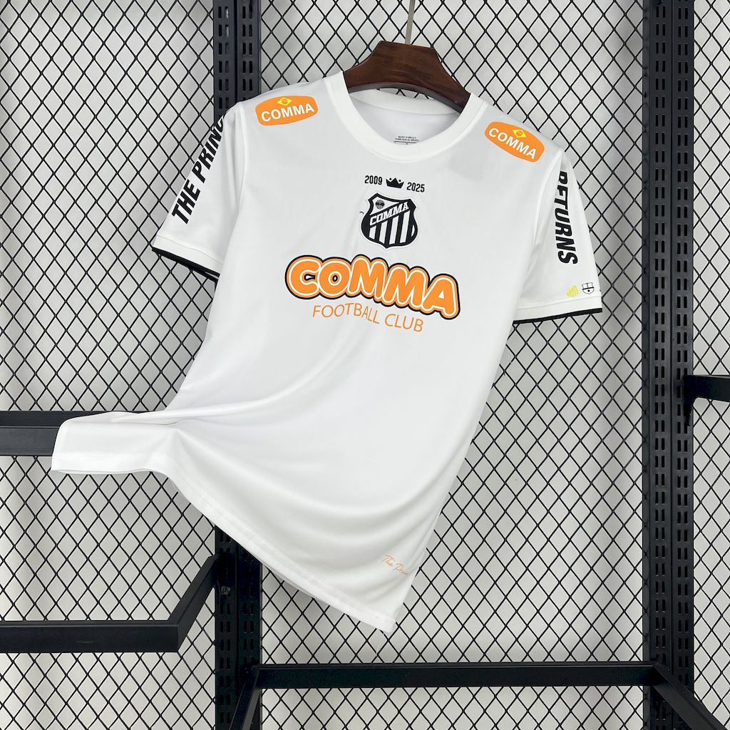 Camisa Santos 2025 Edição Especial (The Prince Returns) - (Torcedor)