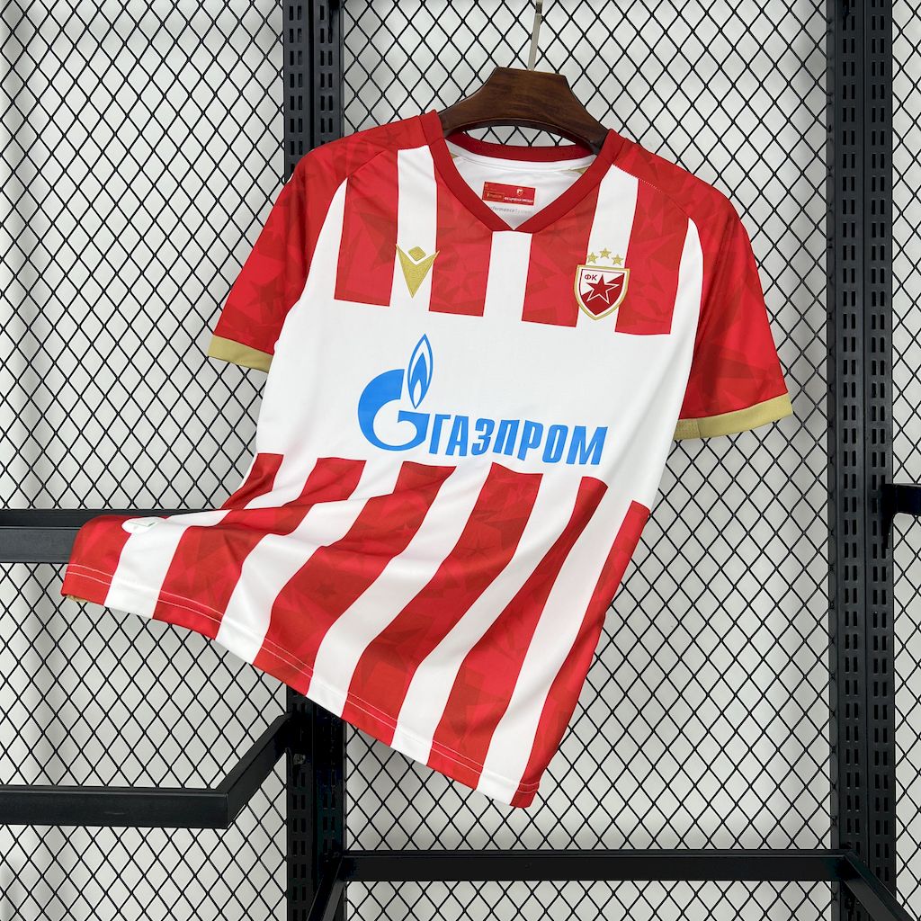Camisa Estrela Vermelha Home 24/25 - (Torcedor) Masculina