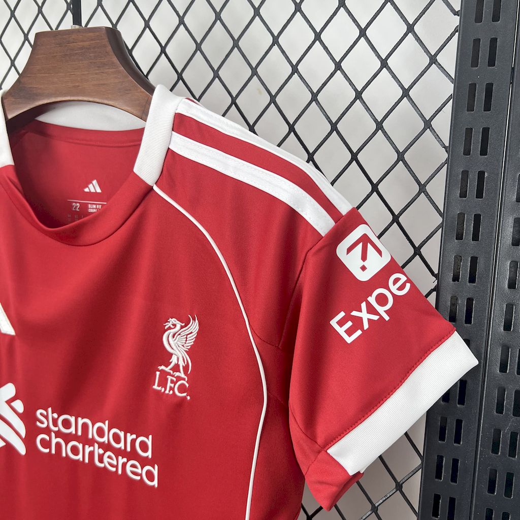Kit Infantil Liverpool 25/26 Home