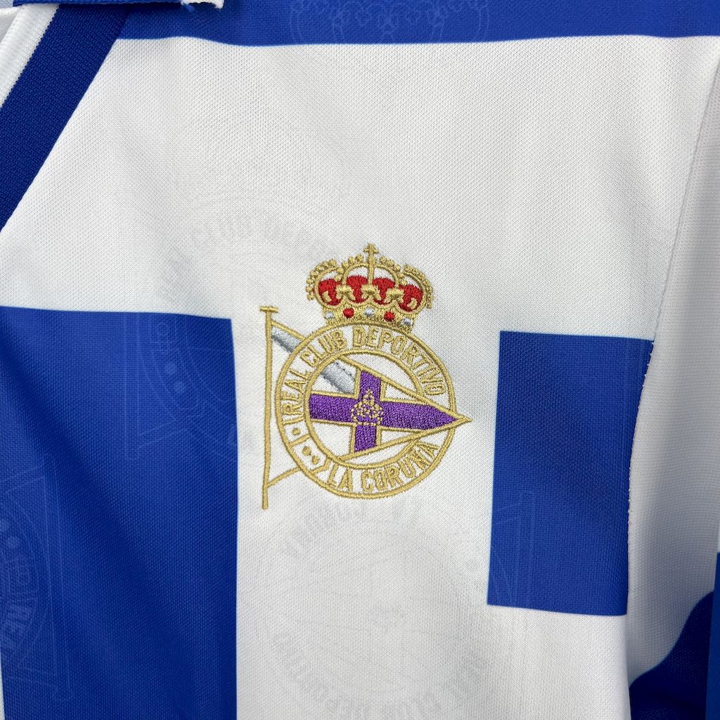 Camisa Deportivo La Coruña 94/95/96/97 Home - (Retrô)