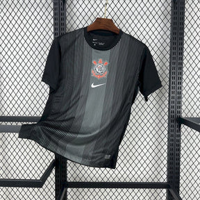 Camisa Corinthians Goleiro-Black 25/26 - Versão (Torcedor) Masculina