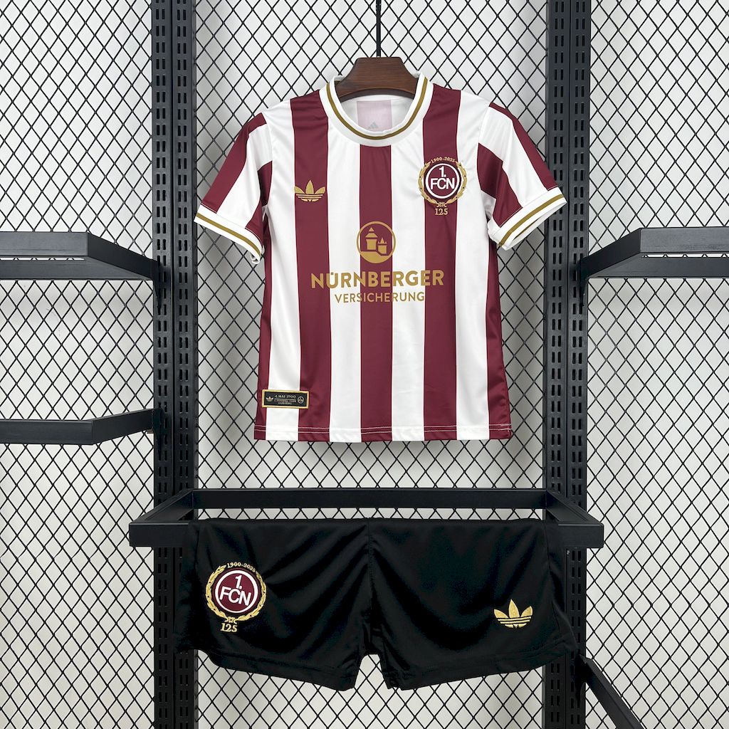 Kit Infantil FC Nurnberg Aniversário De 125 Anos 25/26