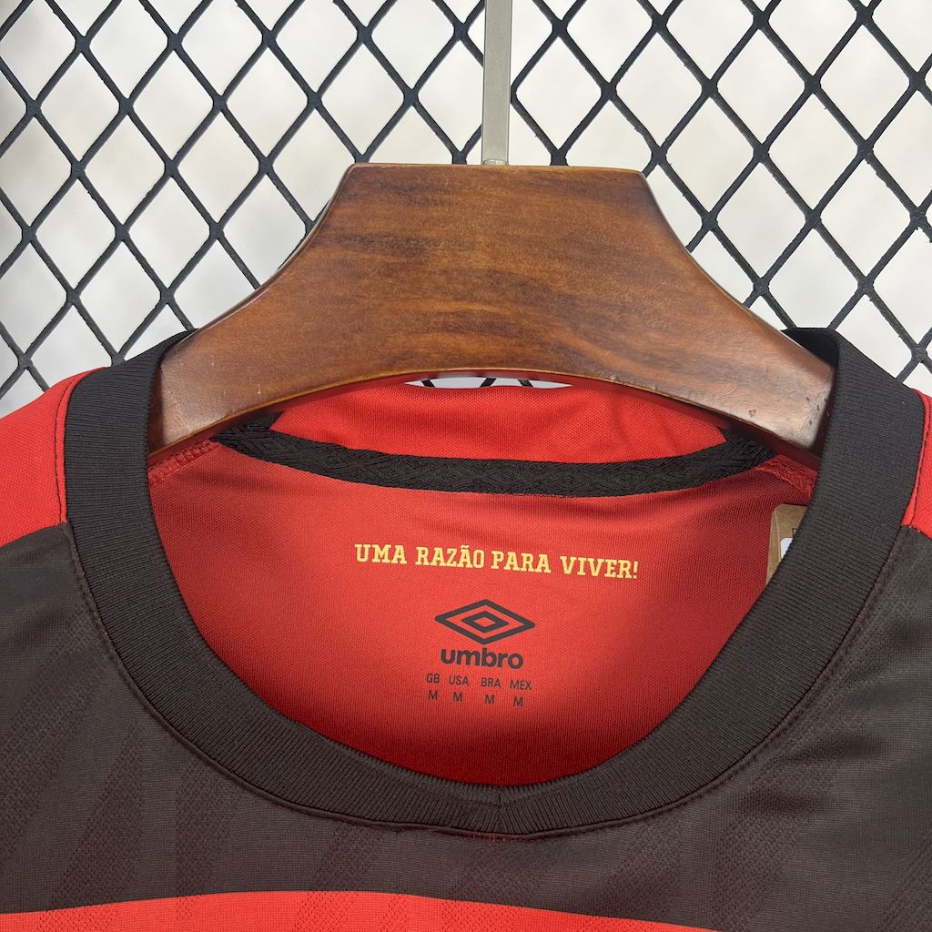 Camisa Sport Recife Home 25/26 - (Torcedor) Masculina